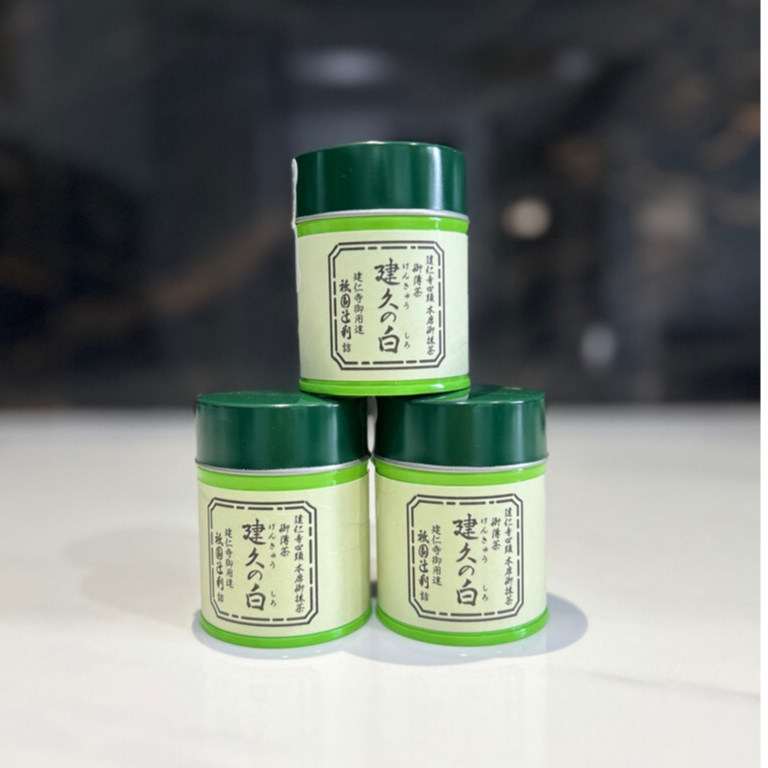 READY STOCK SALE GION TSUJIRI PREMIUM CEREMONIAL GRADE MATCHA IORI NO TOMO KENKYU NO SHIRO 40g Tin C