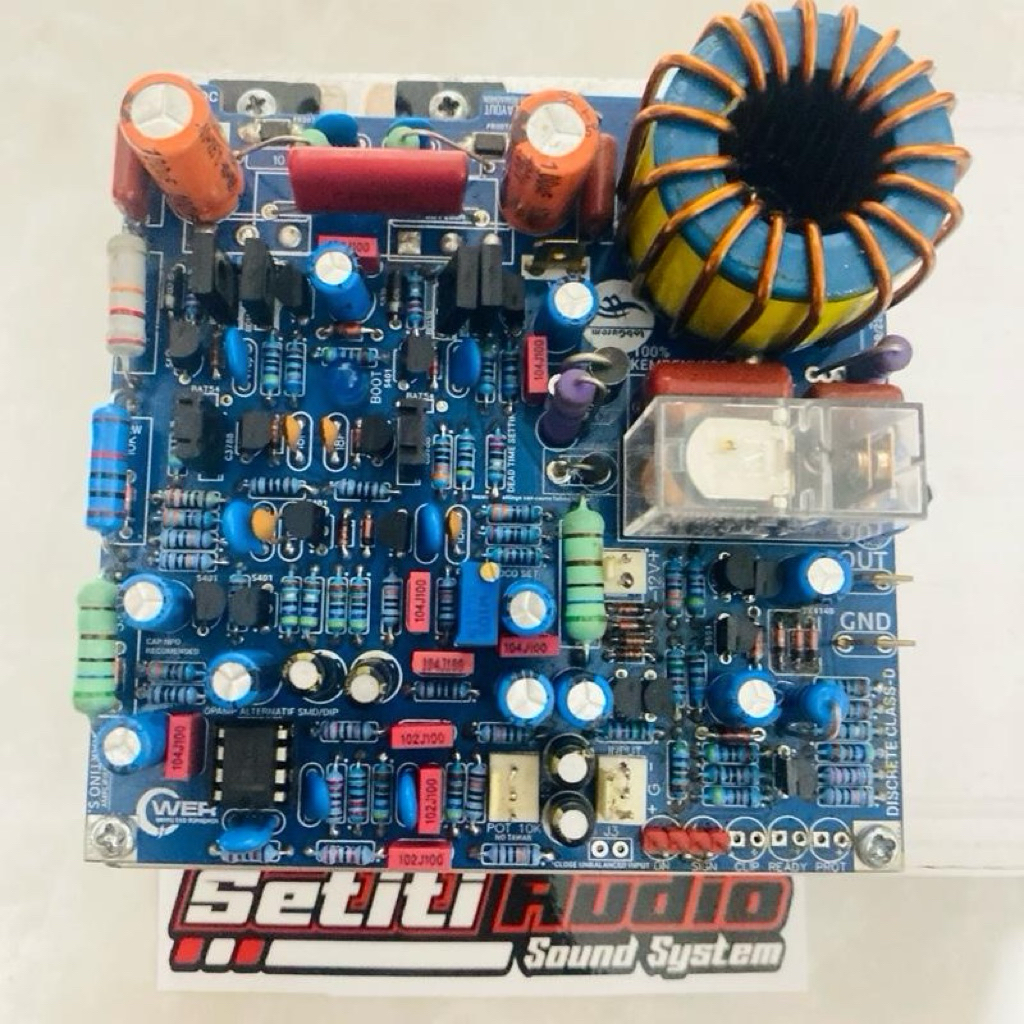 Kit UCD Superlite Discrete Class D Power Amplifier