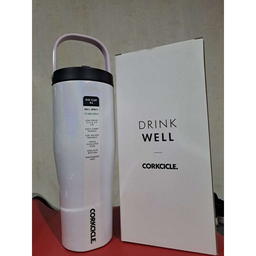 CORKCICLE Go Cup XL 30oz - Unicorn Magic     botol minum tumbler stanley owala hydroflask tupperware