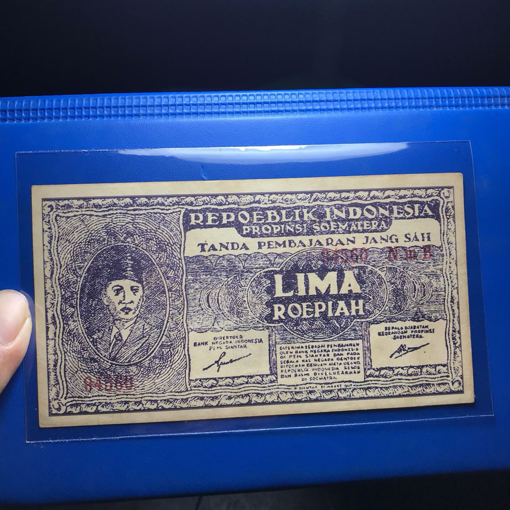 Uang Orida Asli 5 Rupiah Pematang Siantar