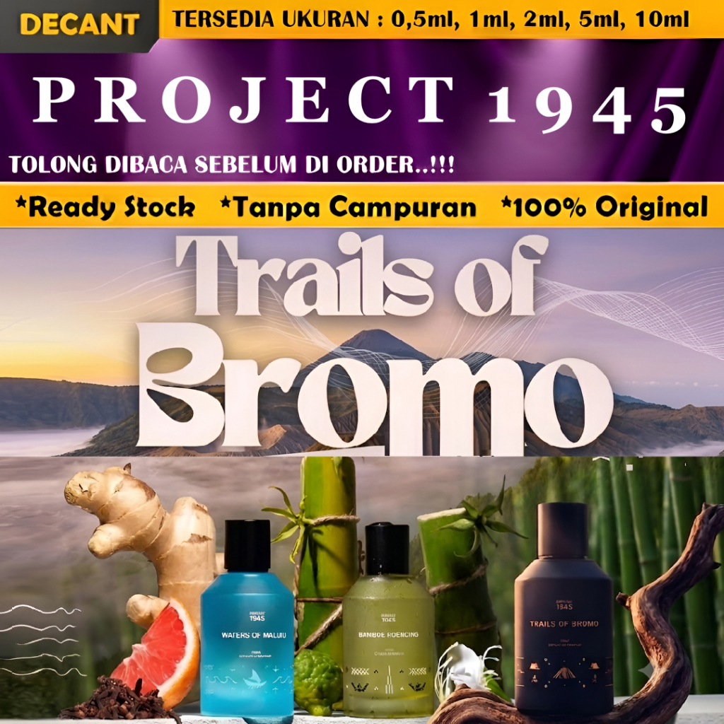 (FREE TESTER) Decant/Share Parfum PROJECT 1945 The Great Batavia Princess of Java Nusantara's Embrac