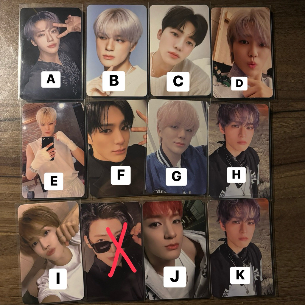 WTS PHOTOCARD (PC) JENO JAEMIN JNJM NOMIN CHENLE
