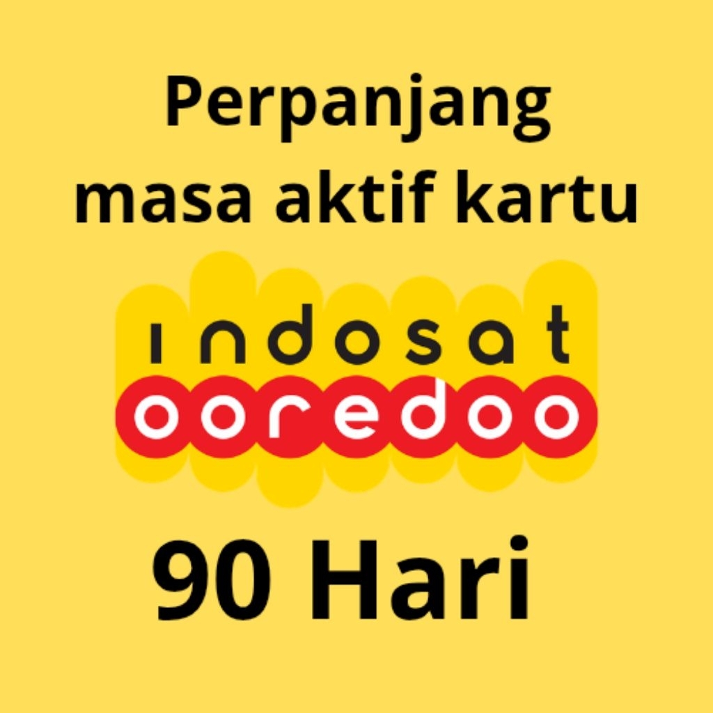 Perpanjang masa aktif Indosat 90 Hari