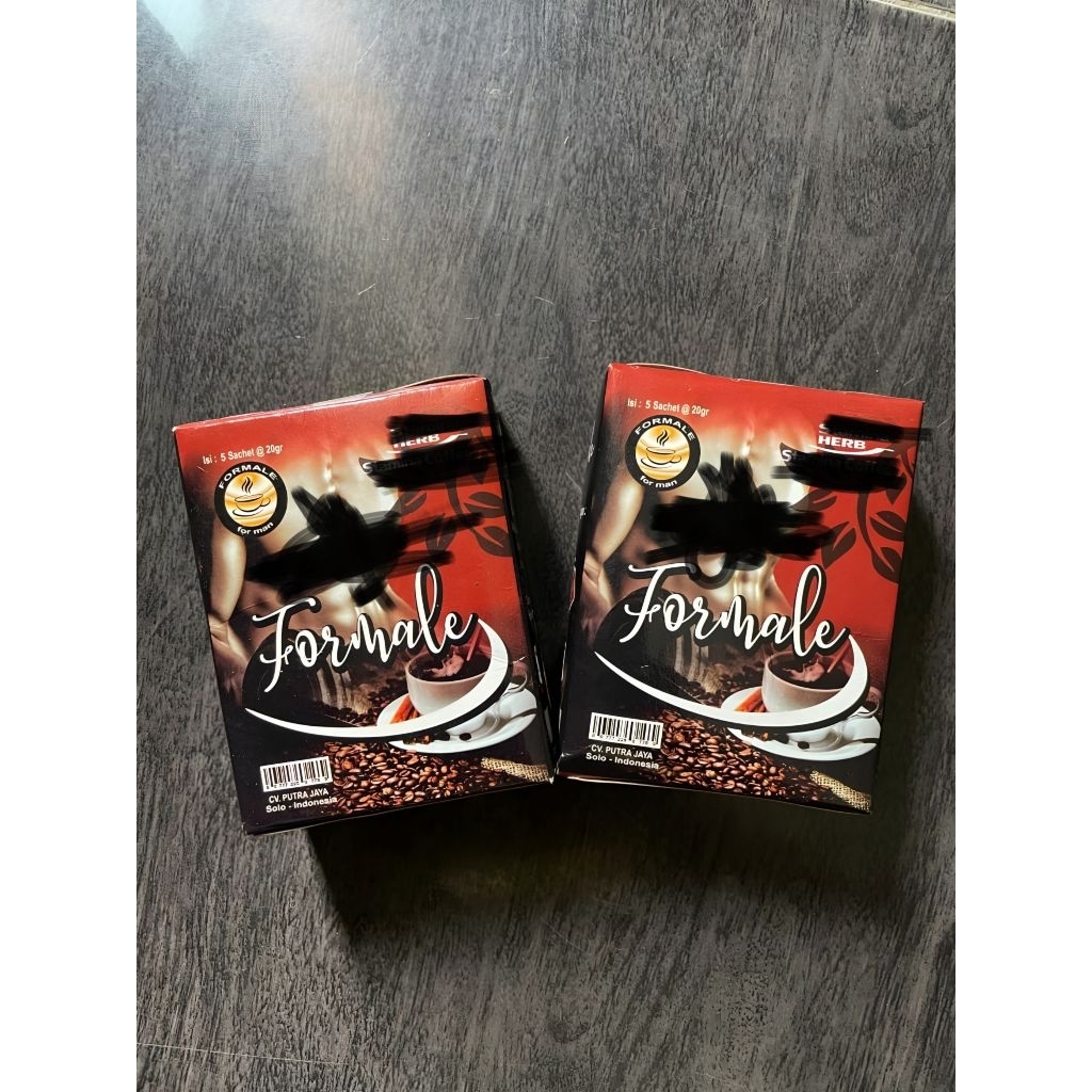 Formale Java Coffe 5 Sachet Kopi Herbal Instan 100% Original