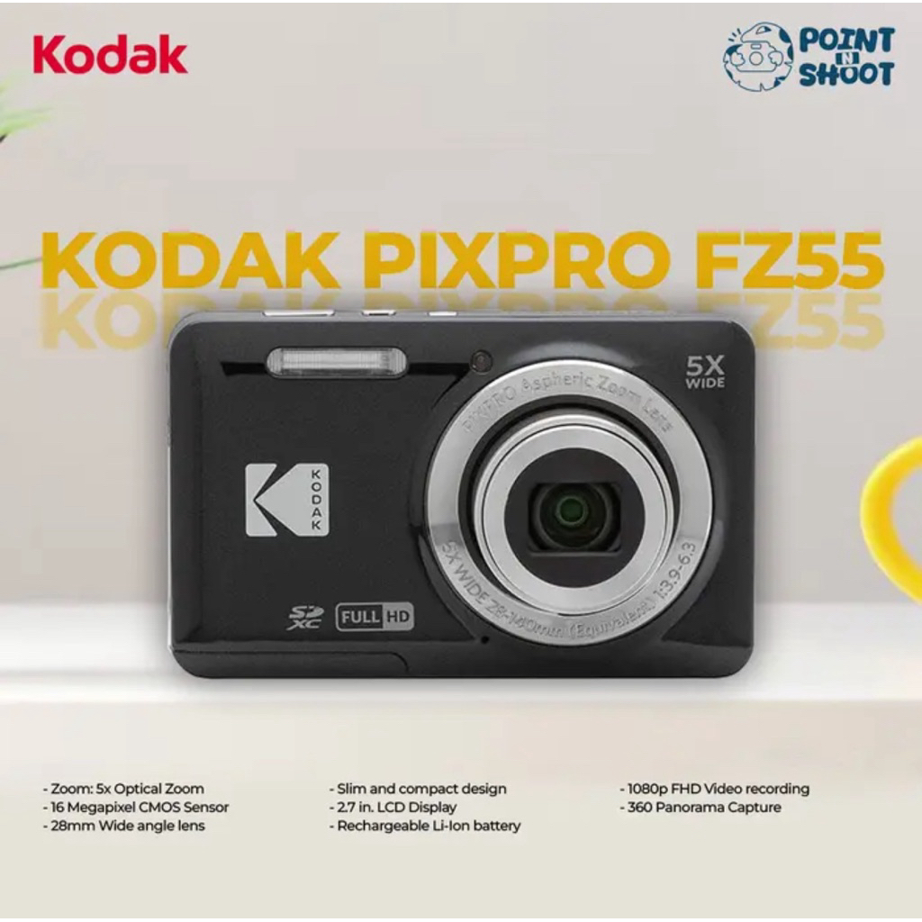 Camera Kodak Fz55 / Camera Pocket Kodak Fz 55 (Garansi Resmi)