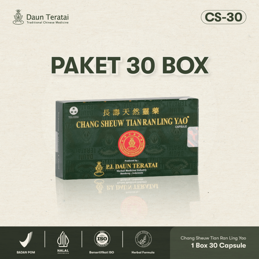 DAUN TERATAI - Paket 30Box Obat Herbal Kanker - CS30