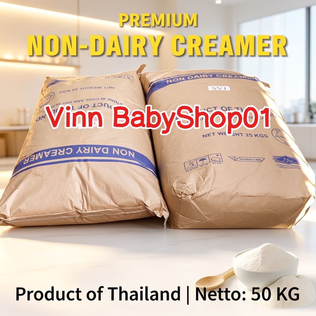 Non Diary Creamer Thailand NDC-33 2 SAK @50kg Krimer Thailand Premium Nabati @2 zak