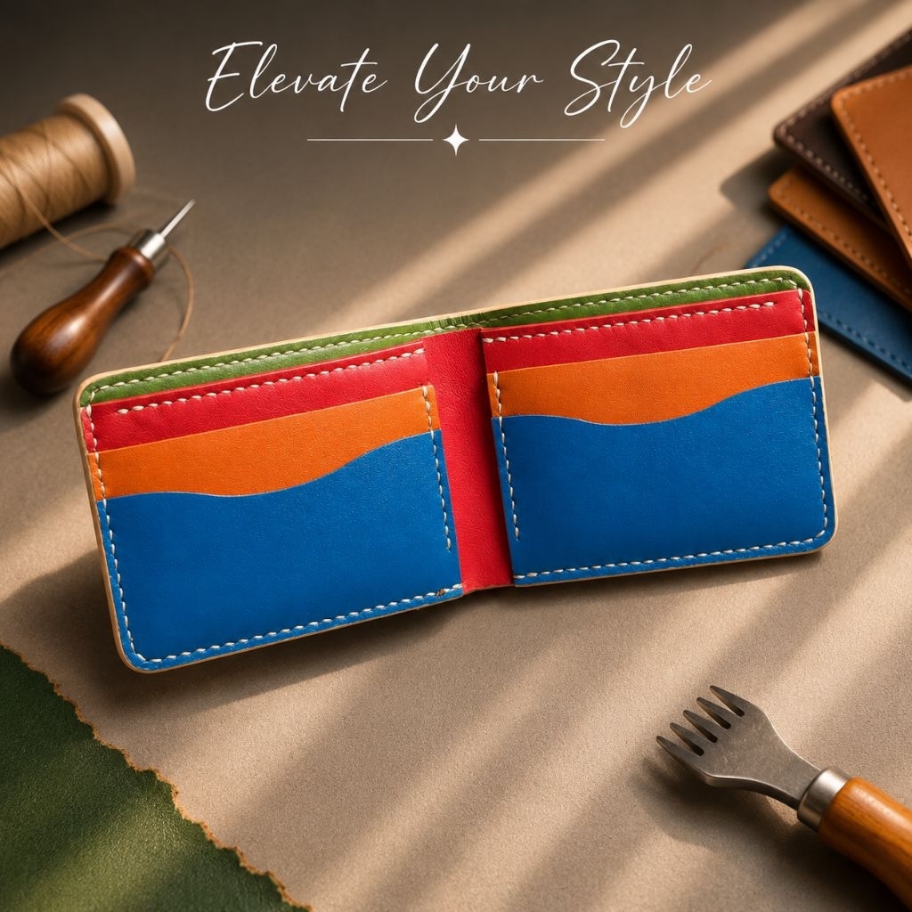 Dompet pria kulit asli Dompet Kulit Asli Pria Handmade