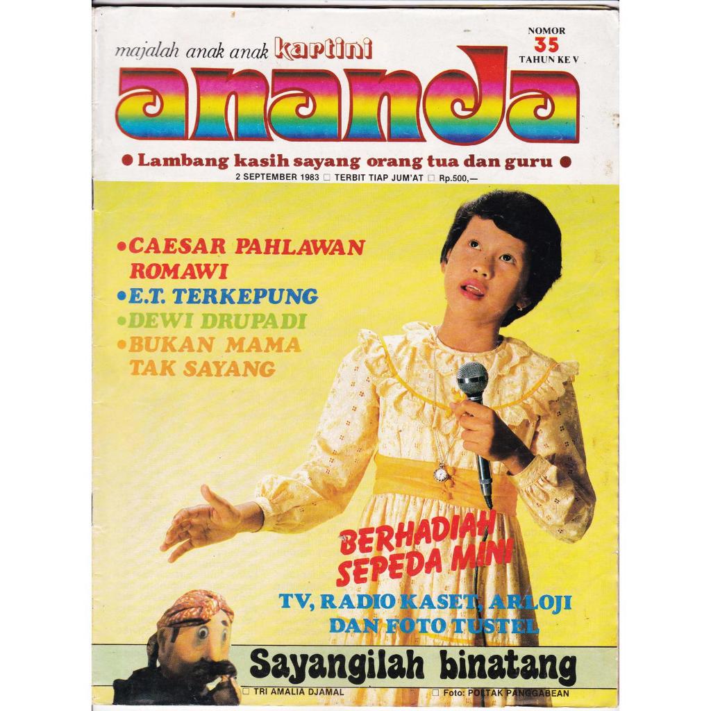 Majalah Ananda 2 September 1983 Edisi Si Unyil
