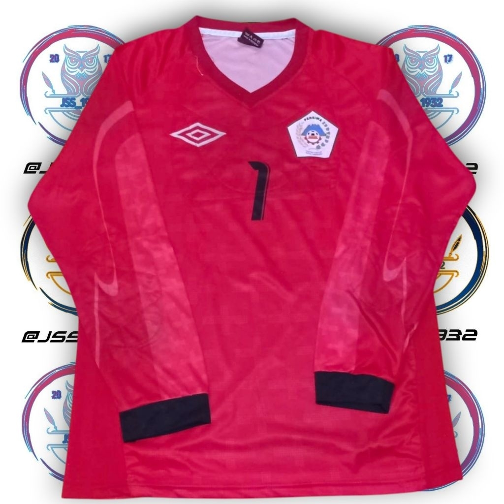 Jersey Bola PERSIWA WAMENA Goalkeeper Kit 1 Murah Retro Vintage Rare Blokecore Olahraga Sepakbola - 