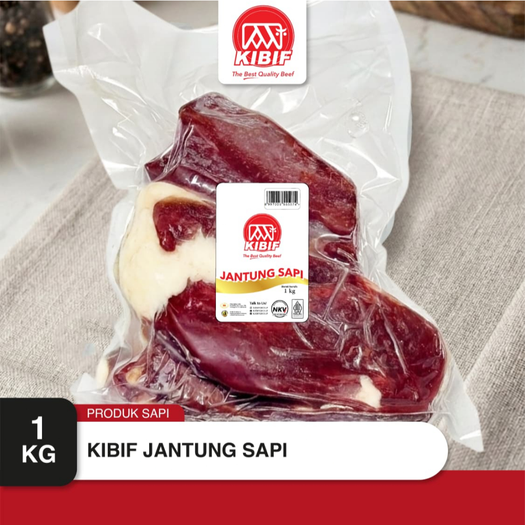 Jantung Sapi 1kg
