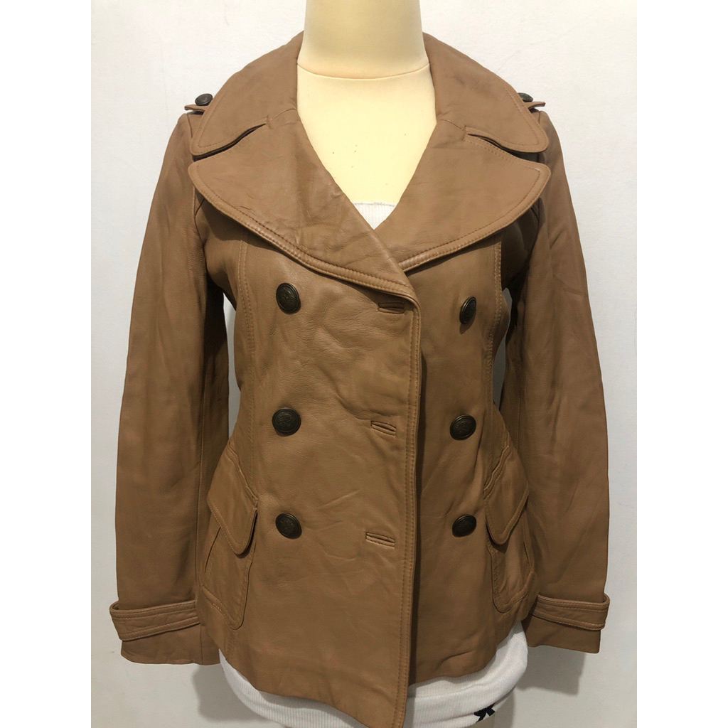 Leather jacket kulit asli
