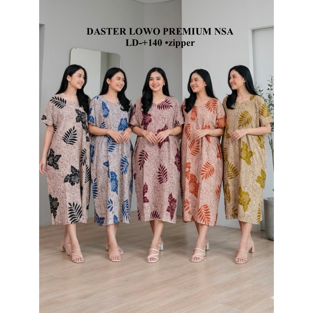 GAUN LOWO KEKINIAN L140 ZIPEER GAUN REMAJA