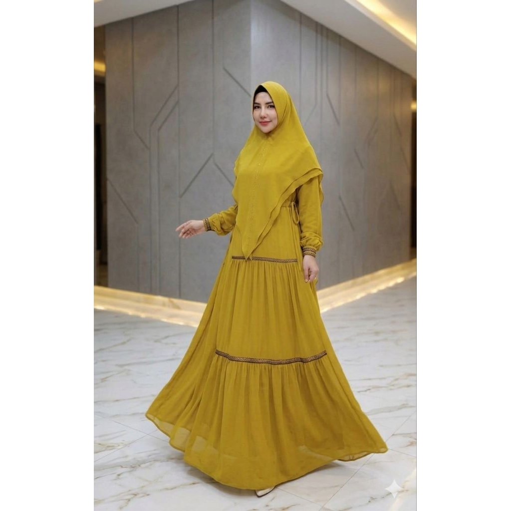 mecca gamis syari by dzhira