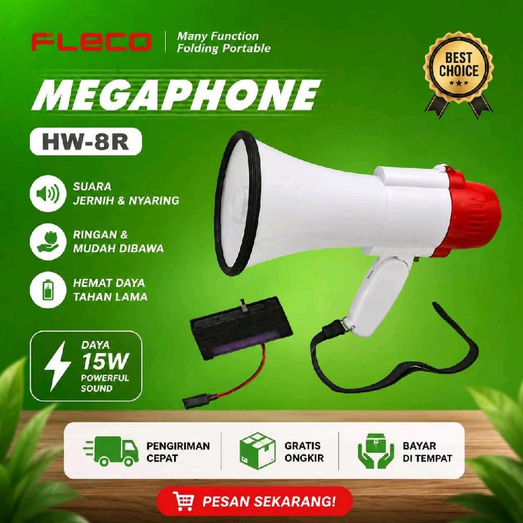 MEGAPHONE FLECO HW-8R l TOA PENGERAS SUARA HW-8R