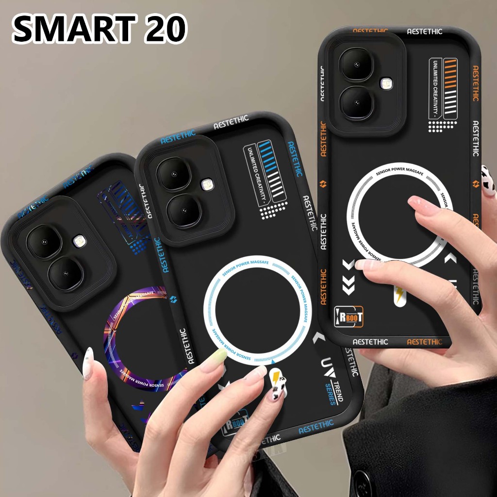 Softcase Rubber Infinix Smart 20 - Case Timbul Infinix Smart 20 - Case Hp Infinix Smart 20 - Silicon