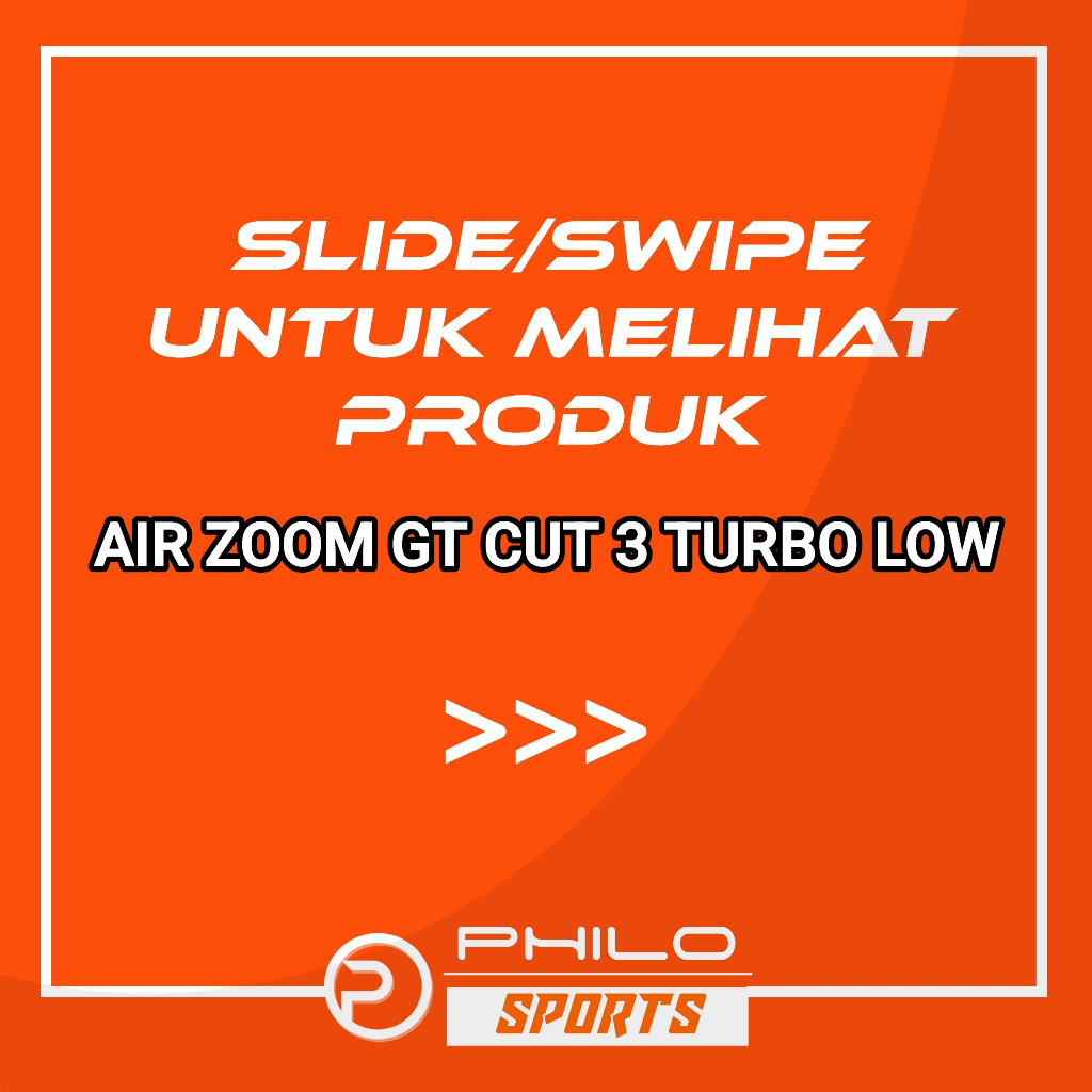SEPATU BASKET AIR ZOOM GT CUT 3 TURBO LOW