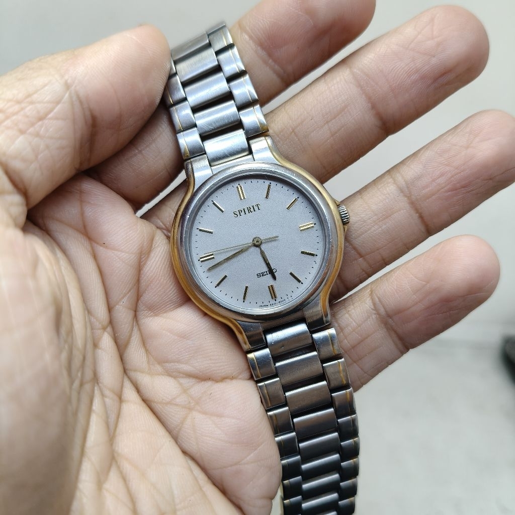 Seiko Quartz vintage Spirit JDM mesin HAQ rare