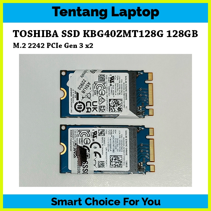SSD TOSHIBA BG4 M.2 2242 128GB NVME SSD M.2 NVME 2242 128GB - SSD WWAN