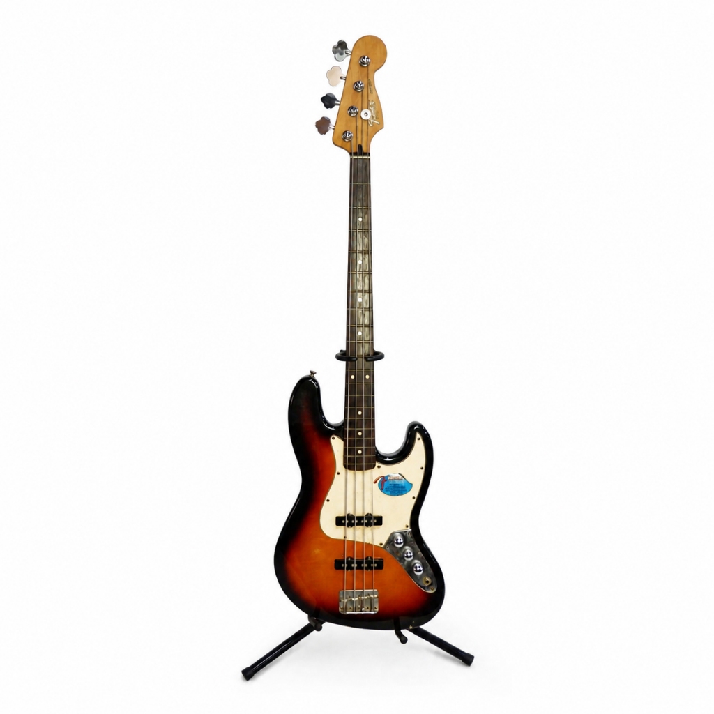 FENDER Jazz Bass 4-Strings Original Mexico Tahun 2000 Gitar Bass Elektrik Ori Guitar 4 Senar