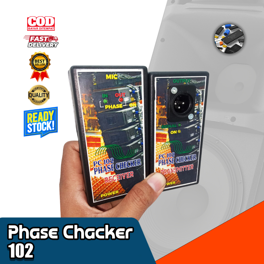 Phase Checker Speaker / Polarity phase Checker Spiker Kualitas
