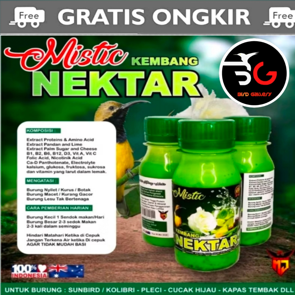NEKTAR MISTI5 NEKTAR KONSLET KEMBANG NEKTAR RUDJAK NEKTAR KOLIBRI