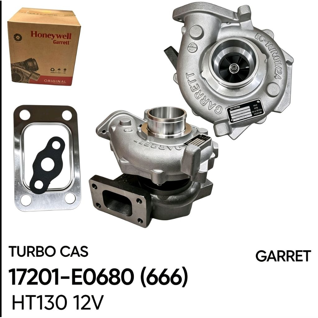 TURBO CAS HT130 12V 17201-E0680 GARRETT