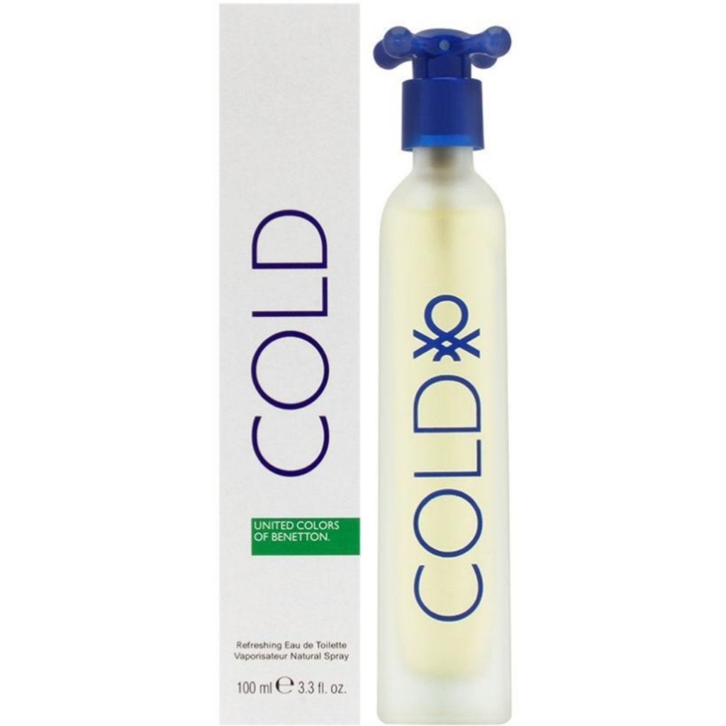 Parfum original Eropa Benetton Cold 100ml parfum pria