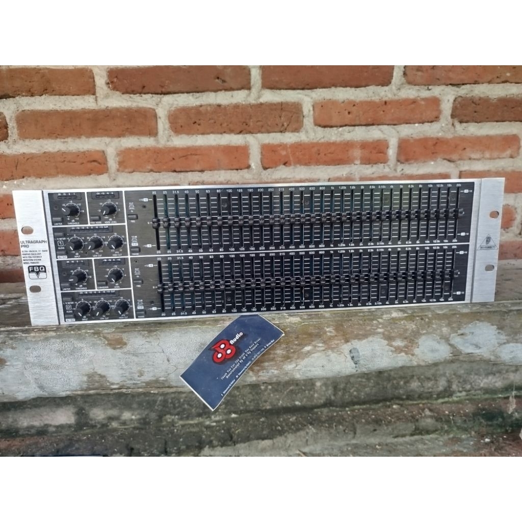 EQUALIZER BEHRINGER FBQ 6200 ORIGINAL