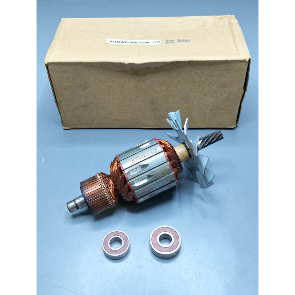 Armature Bor Magnet 25mm / Angker Bor Magnet 28mm Rotor Bor Magnit J1C 25mm/28mm