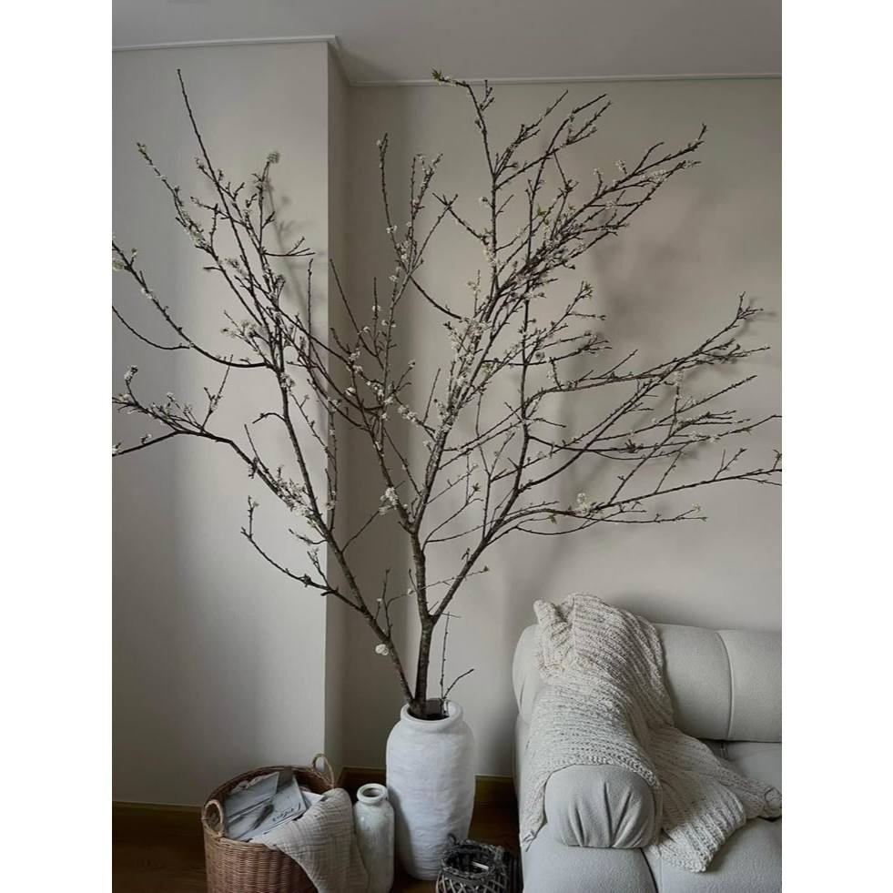 Dekorasi ranting kayu | Dekorasi ranting kering natural halus 200 cm