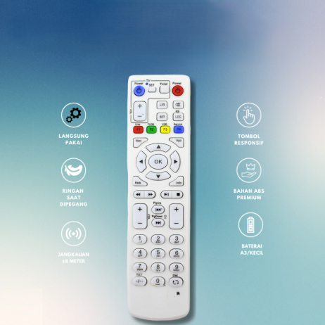 Indihome Remot Remote Indihome warna putih