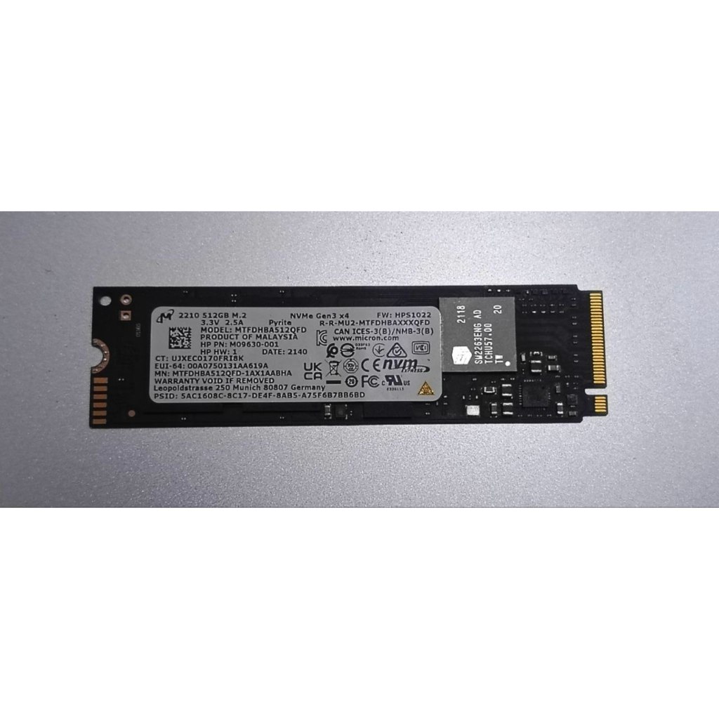 TERMURAH SSD NVME Micron , Intel, 256GB, 512GB