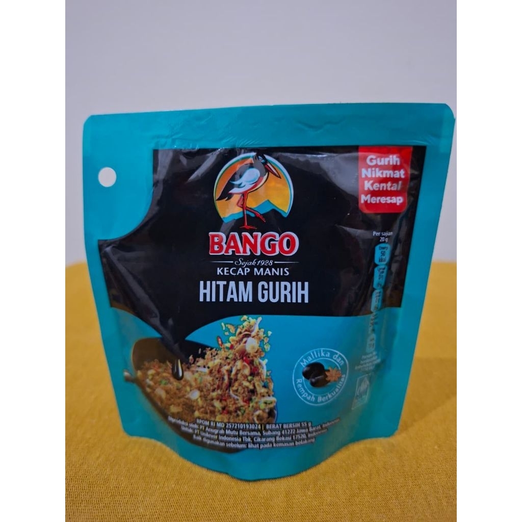 Kecap bango hitam gurih 55gr
