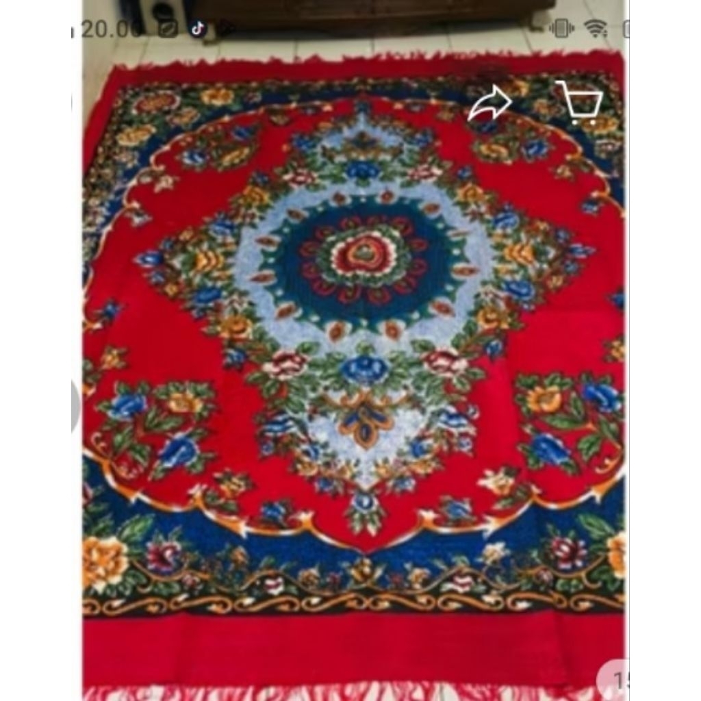 KARPET AMBAL PERMADANI JAGUAR LARIS tebal warna merah