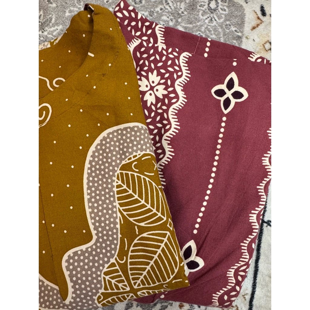 BUNDLING 2 DASTER FARA (NABILA MUSTARD+LINA DUSTY) BY CAMELLIA BOUTIQUE 99