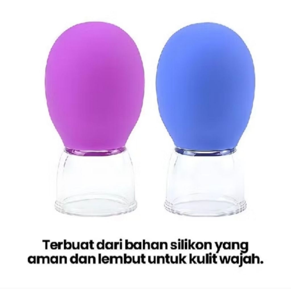 Alat Bekam Wajah Silikon/alat kerik Bekam punggung
