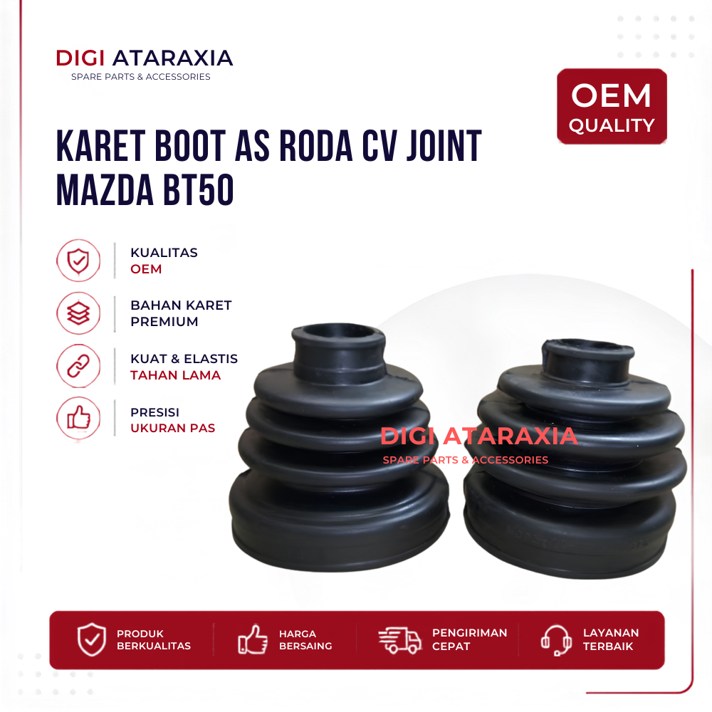 Karet Boot  As Roda Cv Joint Mazda Bt50