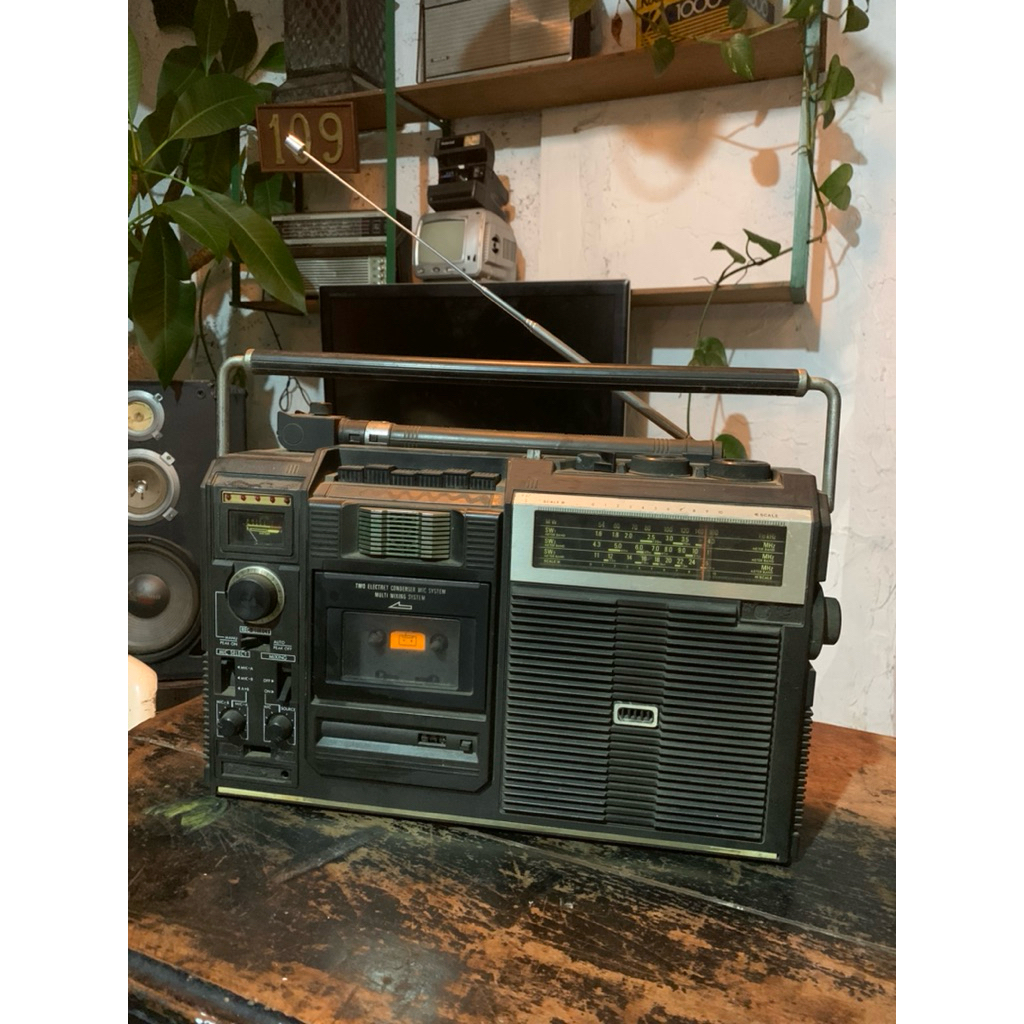 tape boombox vintage mulus.