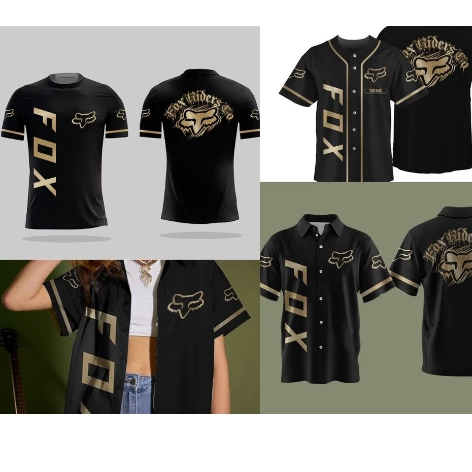 KAOS FOX RACING KEMEJA FOX KEMEJA RACING KAOS RACING BASEBALL FOX art 7 PRINTING SUBLIME