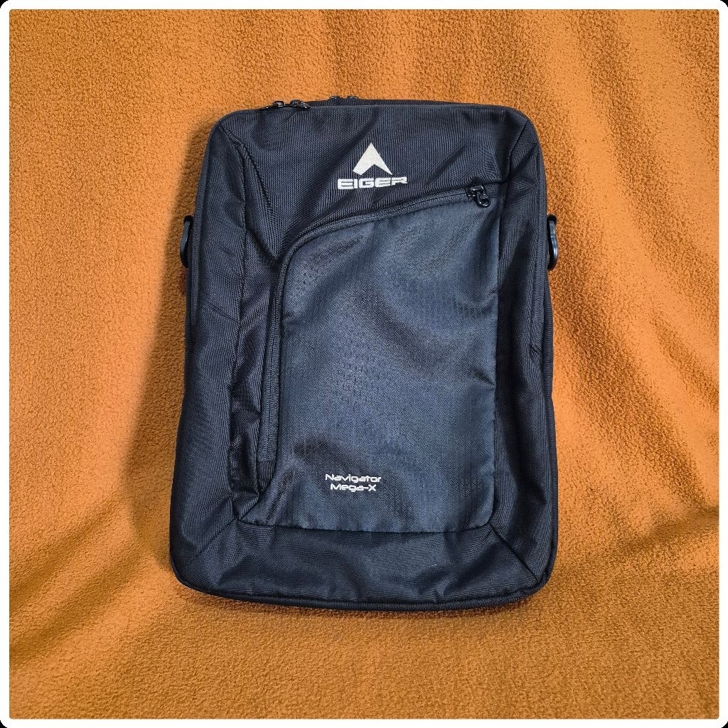 Tas Laptop Eiger Navigator Warna Hitam