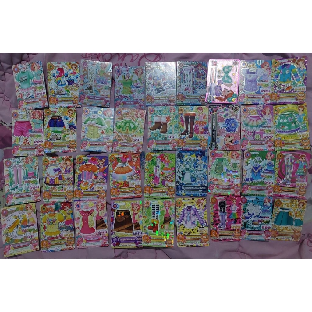 [SET] Kartu Aikatsu Original Premium Rare Normal SP Sakura Kaede Otome