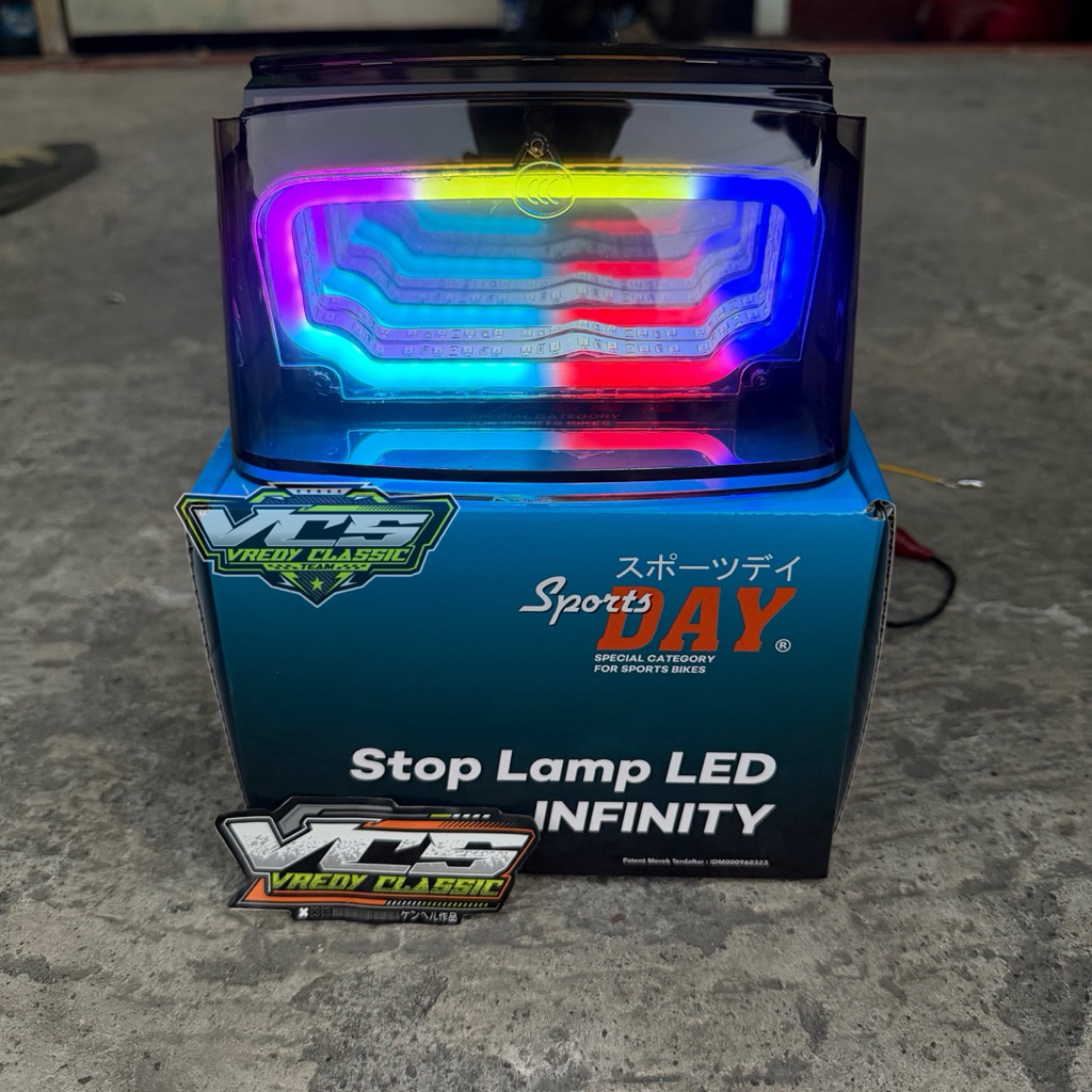 stoplam GL PRO MAX RUNING LED INFINITY DAY lampu belakang GL PRO MAX LED DAY