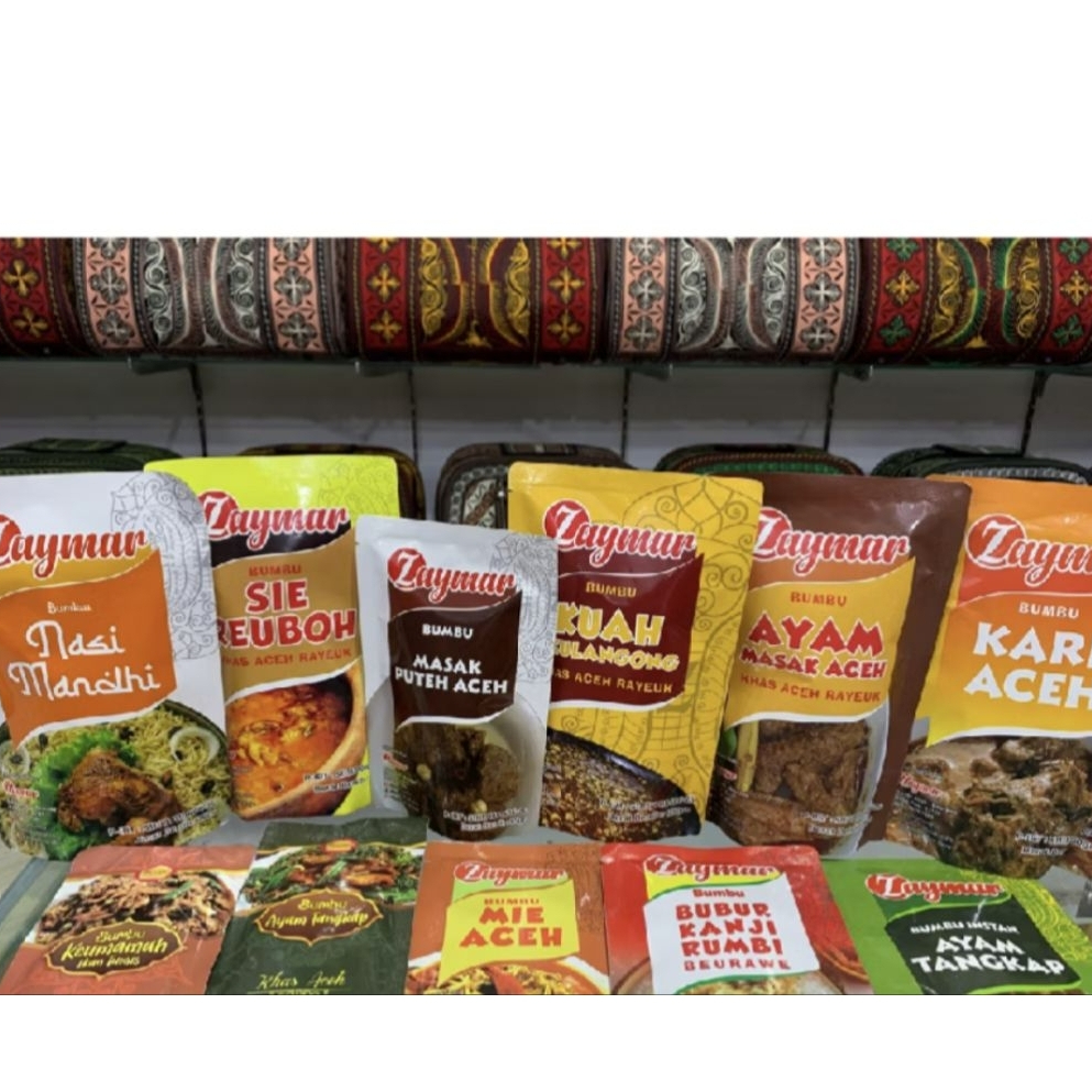 Bumbu khas aceh : kuah beulangong,sie reboh, ayam masak aceh,karie aceh, nasi mandhi, masak puteh, a