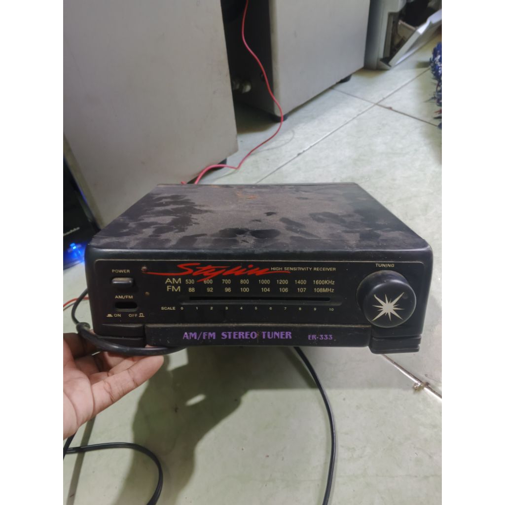 Tuner FM jadul stereo