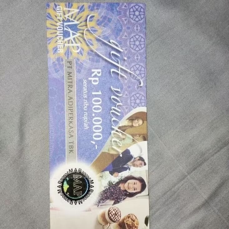 voucher MAP
