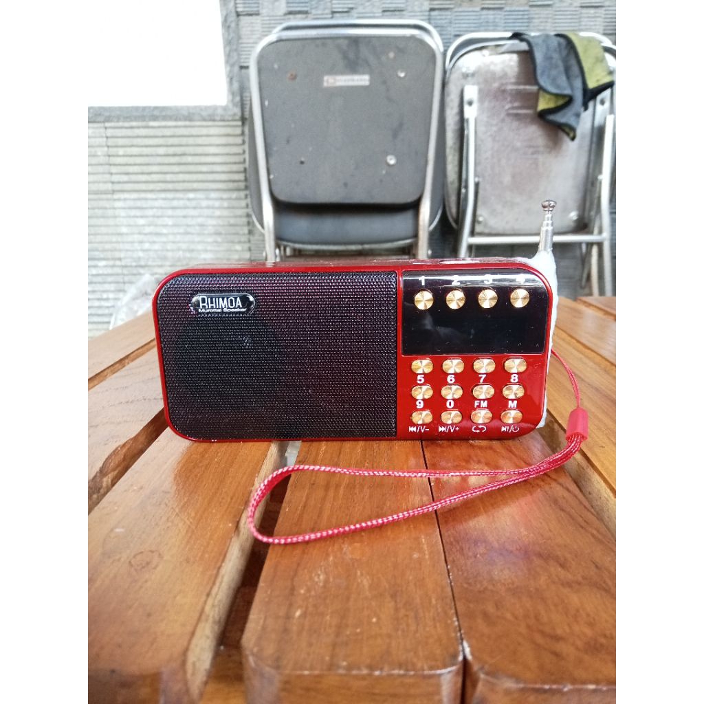 Speaker Bluetooth Powerbank Murottal Rhimoa V600PB