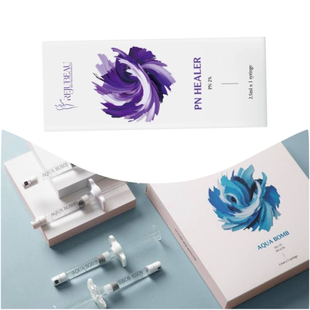 REJUBEAU PN Aqua Bomb & PN Healer Serum DNA Salmon Skin Booster Original