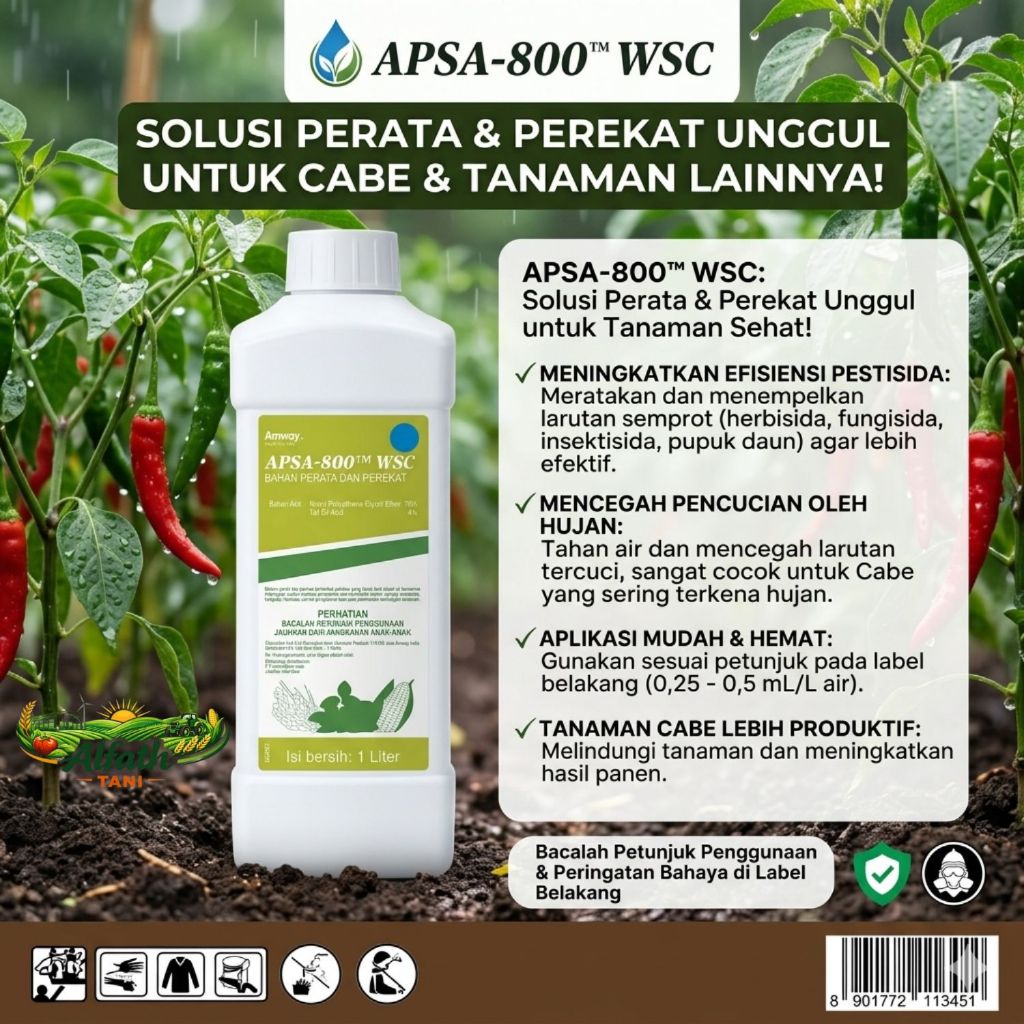 AMWAY APSA 800 WSC Produk Pertanian 1 L Original