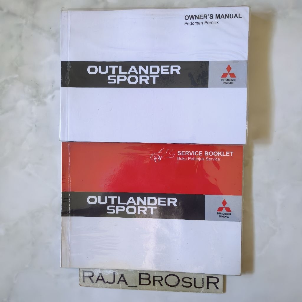 Owners Manual book Buku pedoman Pemilik Buku servis Mitsubishi Outlander Sport 2012-2016 ORI Origina